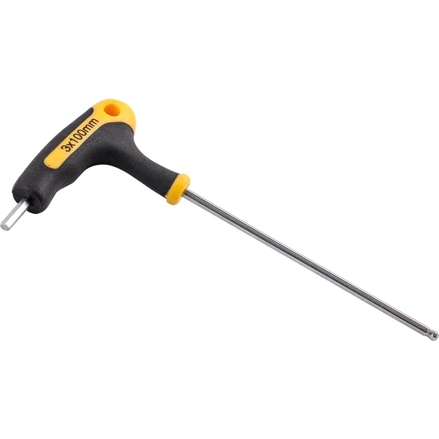 NT2636-3.webp BALL POINT T HANDLE HEX ALLEN KEY 3.0MM X 100MM - Image 1