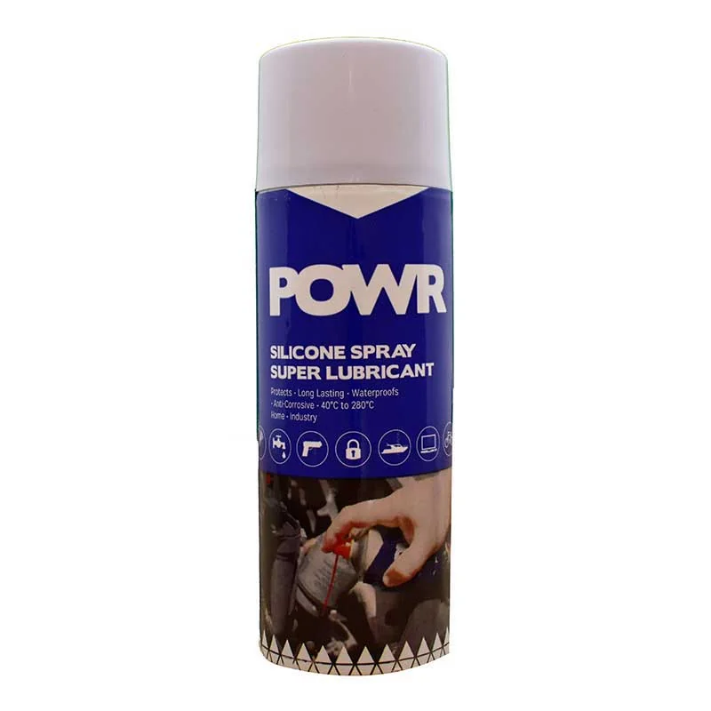 O10221.webp LUBRICANT SILICONE SPRAY400ML POWR - Image 1