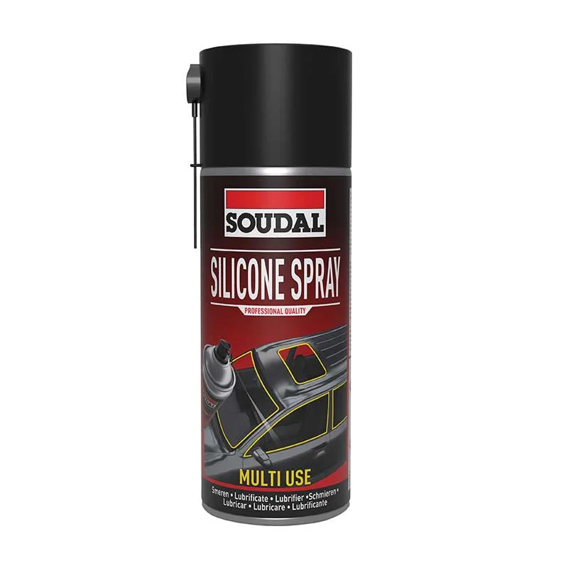 O10225.webp LUBRICANT SILICONE AERO SPRAY 400ML SOUDAL - Image 1