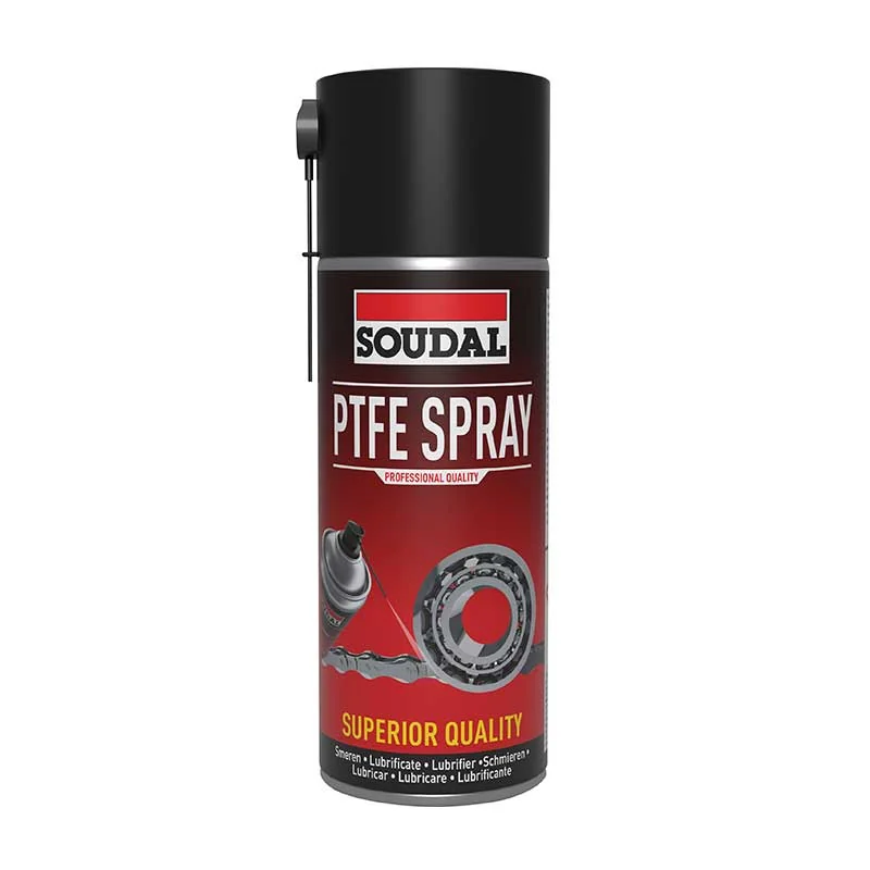 O10226.webp LUBRICANT PTFE AERO SPRAY 400ML SOUDAL - Image 1