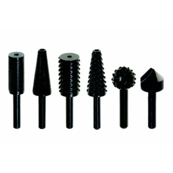 SET 6 ROTARY RASPS