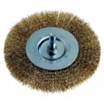 WIRE WHEEL BRUSH 75MM DBL.THIC