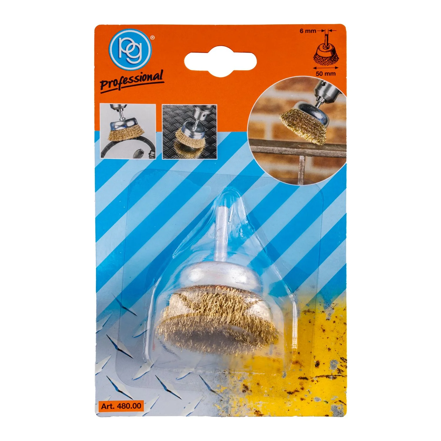 PG480.webp WIRE CUP BRUSH 50MM - Image 1