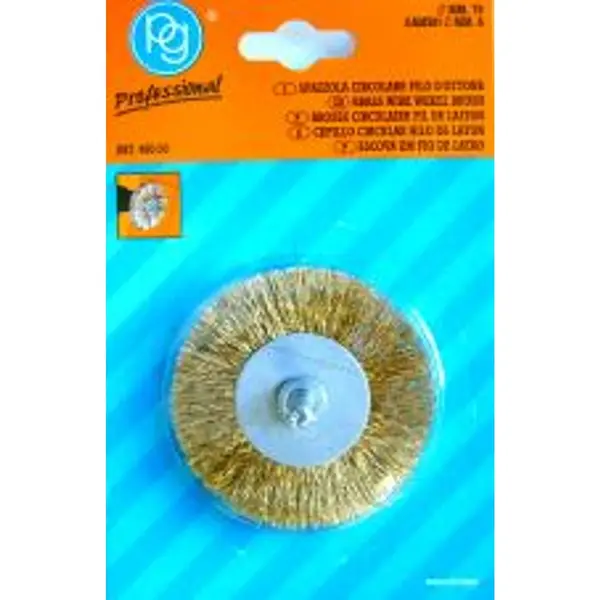 75MM BRASS WIRE WHEEL BRUSH