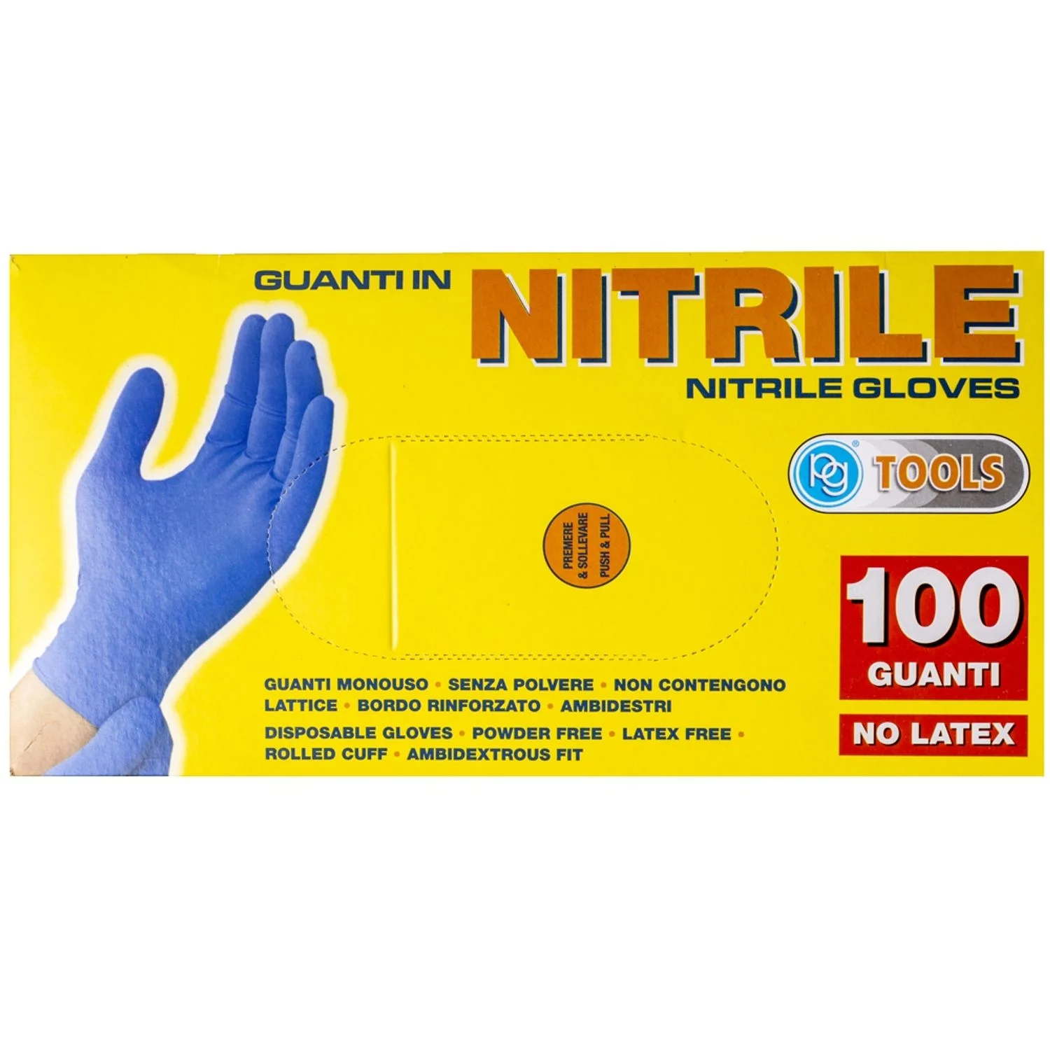 PG50620.webp NITRILE GLOVES MEDIUM X100 PCE ( X50 PAIRS ) - Image 1