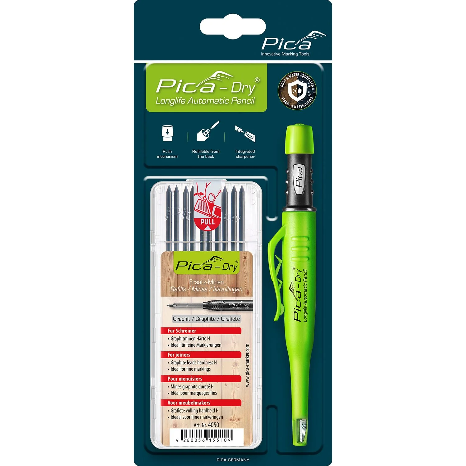 PICA30405.webp PICA DRY BLISTER BUNDLE (GRAPHITE HARDNESS H) - Image 1