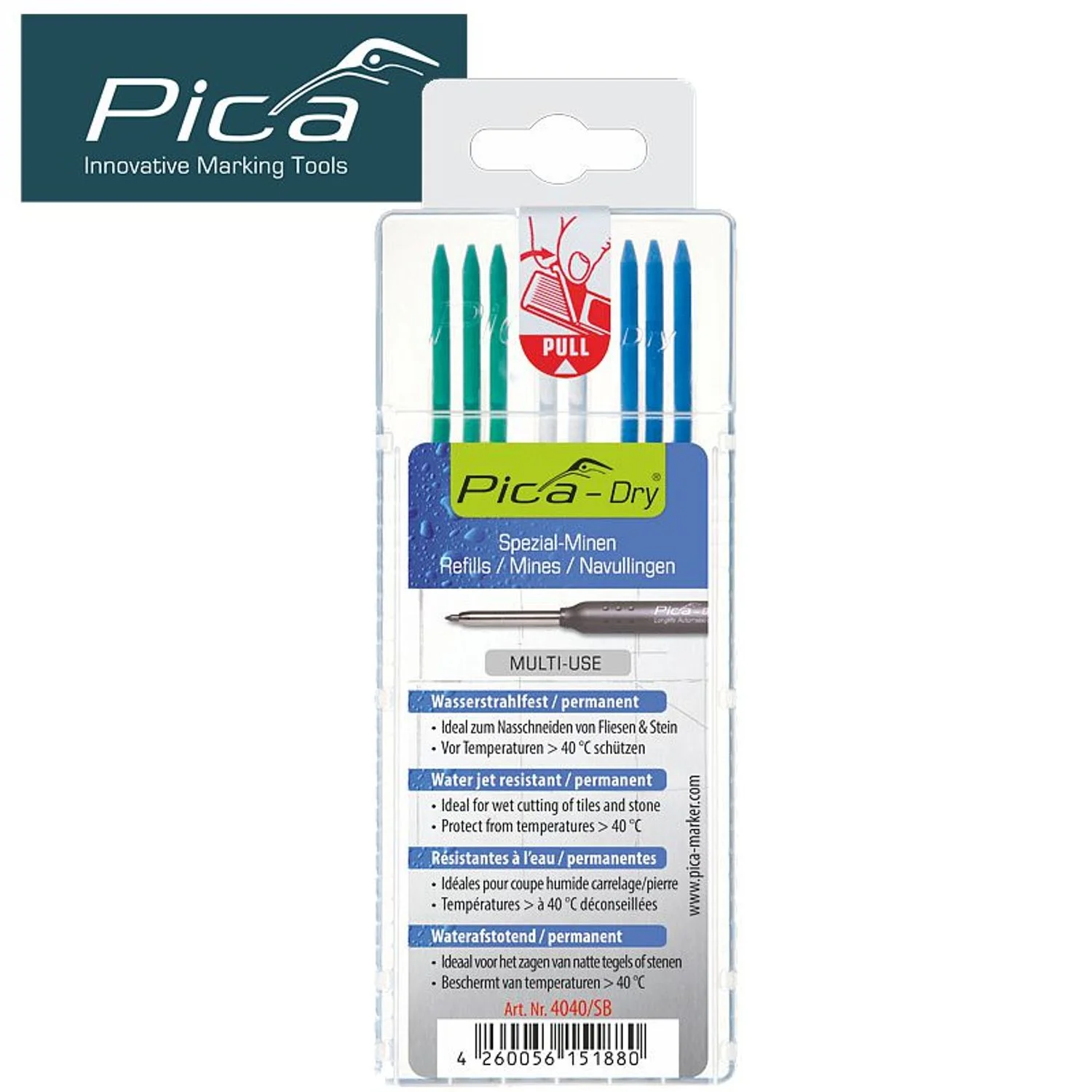PICA4040-SB.webp PICA DRY REFILL 8PC SET IN BLISTER - Image 1
