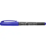PERMANENT PEN BLUE MEDIUM TIP 1MM