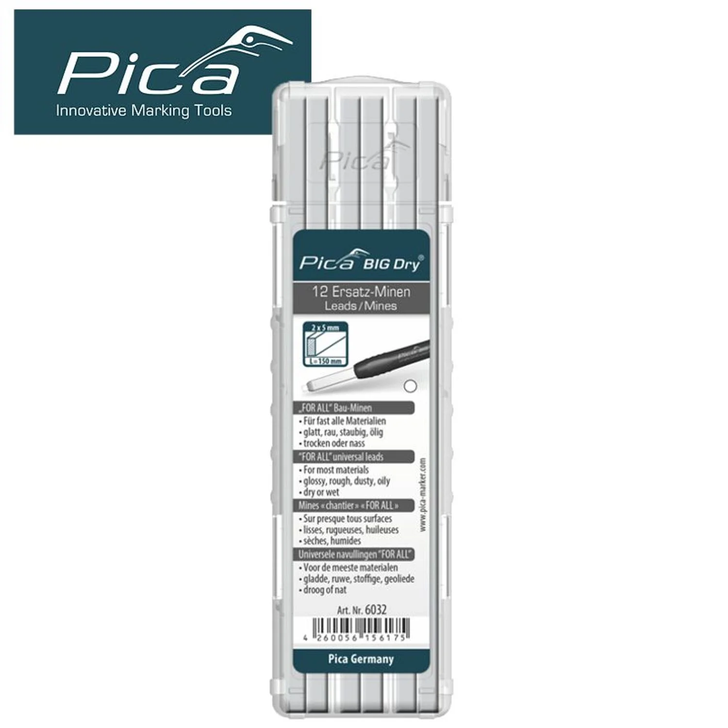 PICA6032.webp PICA BIG DRY REFILL WHITE - Image 1