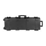 PLASTIC CASE 1040 X 350 X 130MM OD WITH FOAM BLACK RIFLE CASE WATER and - Image 2