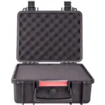 HARD CASE 350X315X165MM OD WITH FOAM BLACK WATER and DUST PROOF (312413)