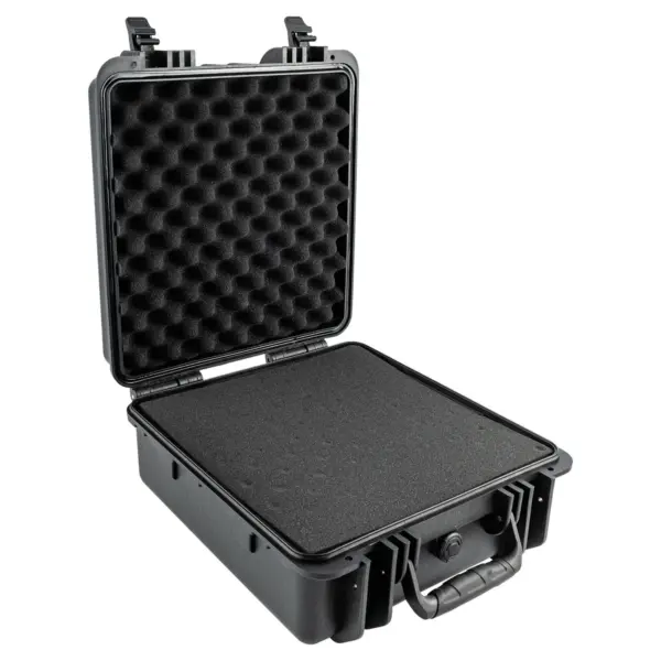 HARD CASE 430X370X215MM OD WITH FOAM BLACK WATER and DUST PROOF (333517)