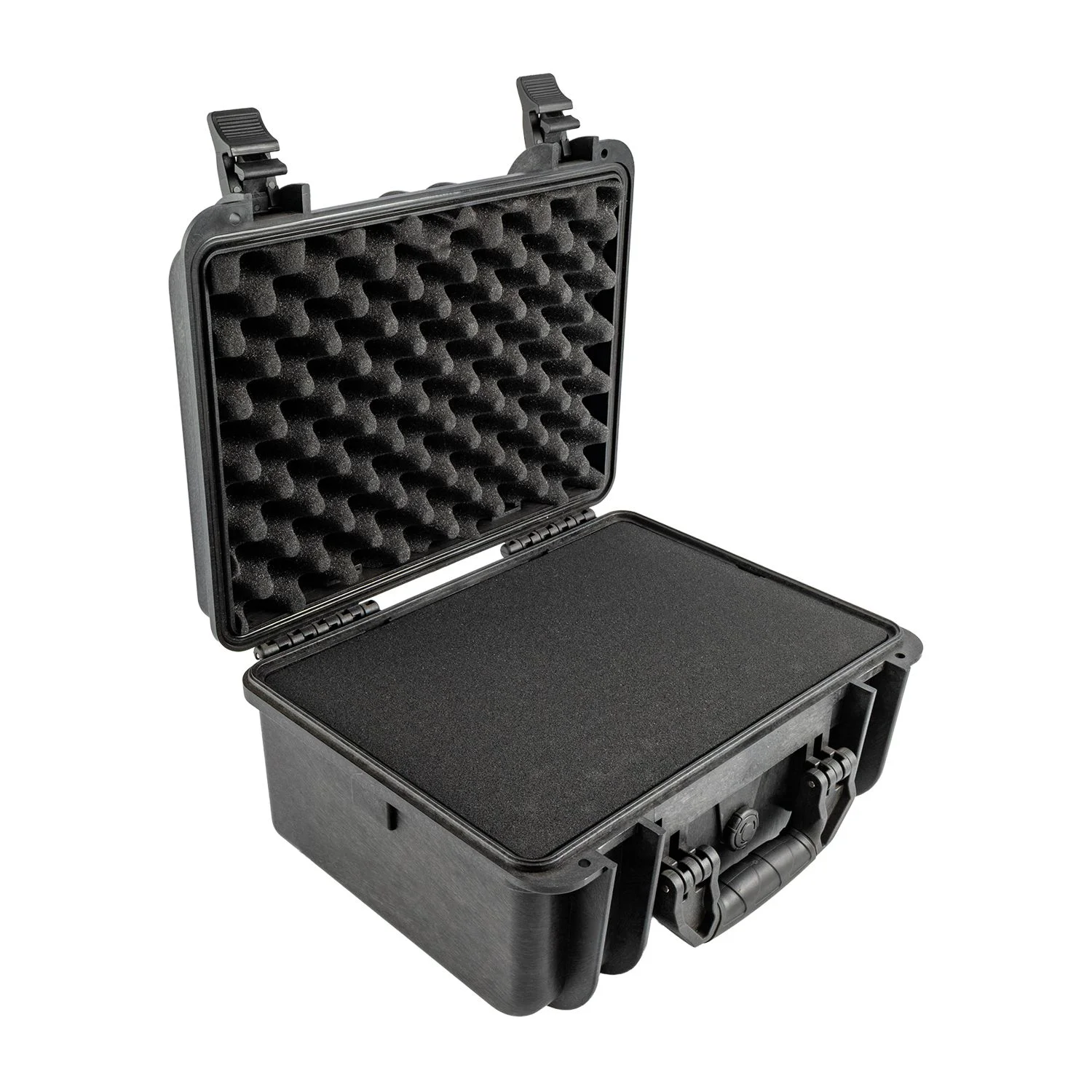 PLC1560.webp HARD CASE 430X320X230MM OD WITH FOAM BLACK WATER and DUST PROOF (382718) - Image 1