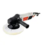 POLISHER 1500W 180MM B/PAD and BONNET 600-3000RPM CONST/SPEED D-HANDLE
