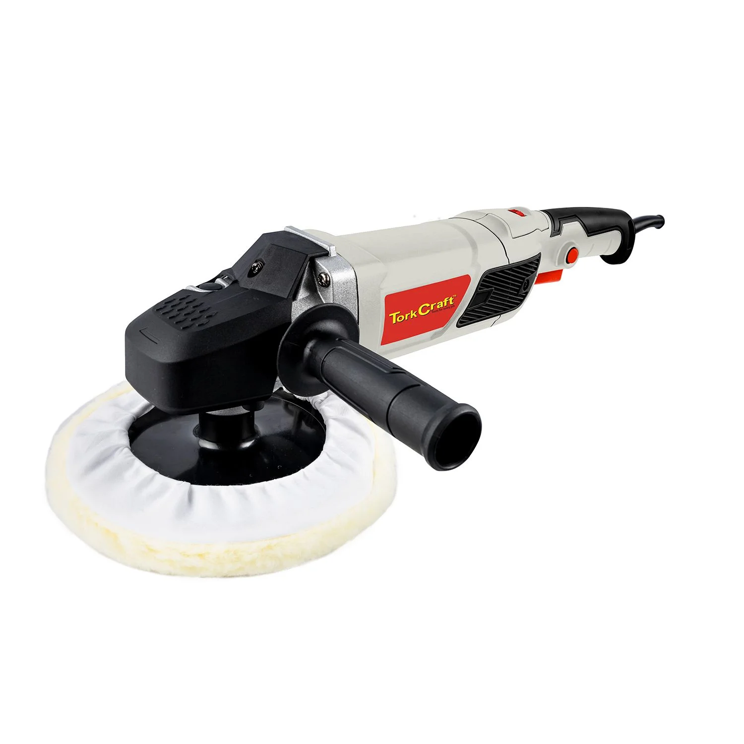 POL06-2G.webp POLISHER 1500W 180MM B/PAD and BONNET 600-3000RPM CONST/SPEED D-HANDLE - Image 1