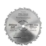 DADO SET 203MM X 15.88 X 24T 4 X 1/8″ 3/32″1/16″ CHIP 27.5MM - Image 3