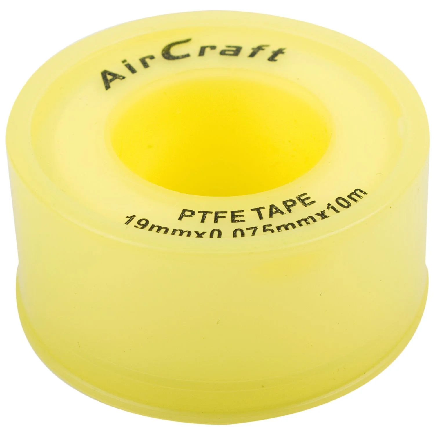 PTFE19.webp PTFE TAPE 19MMX0.075MMX10M ROLL BULK - Image 1