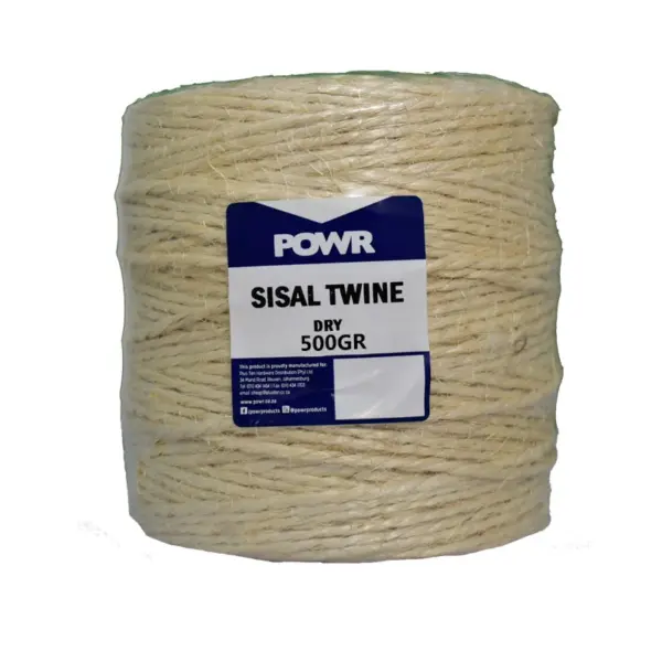 TWINE SISAL SINGLE PLY  500GR