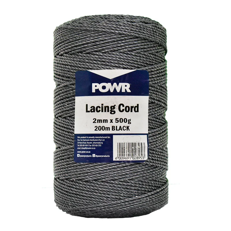 R1020154.webp CORD LACING BLACK 2MMX500GR - Image 1