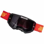 TORK CRAFT MX RACE GOGGLES RED and YELLOW JUNIOR
