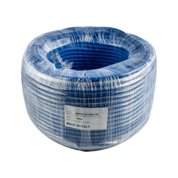 ULTRA SOFT AIR HOSE 6MM X12MM BLUE X100M BP45 BAR