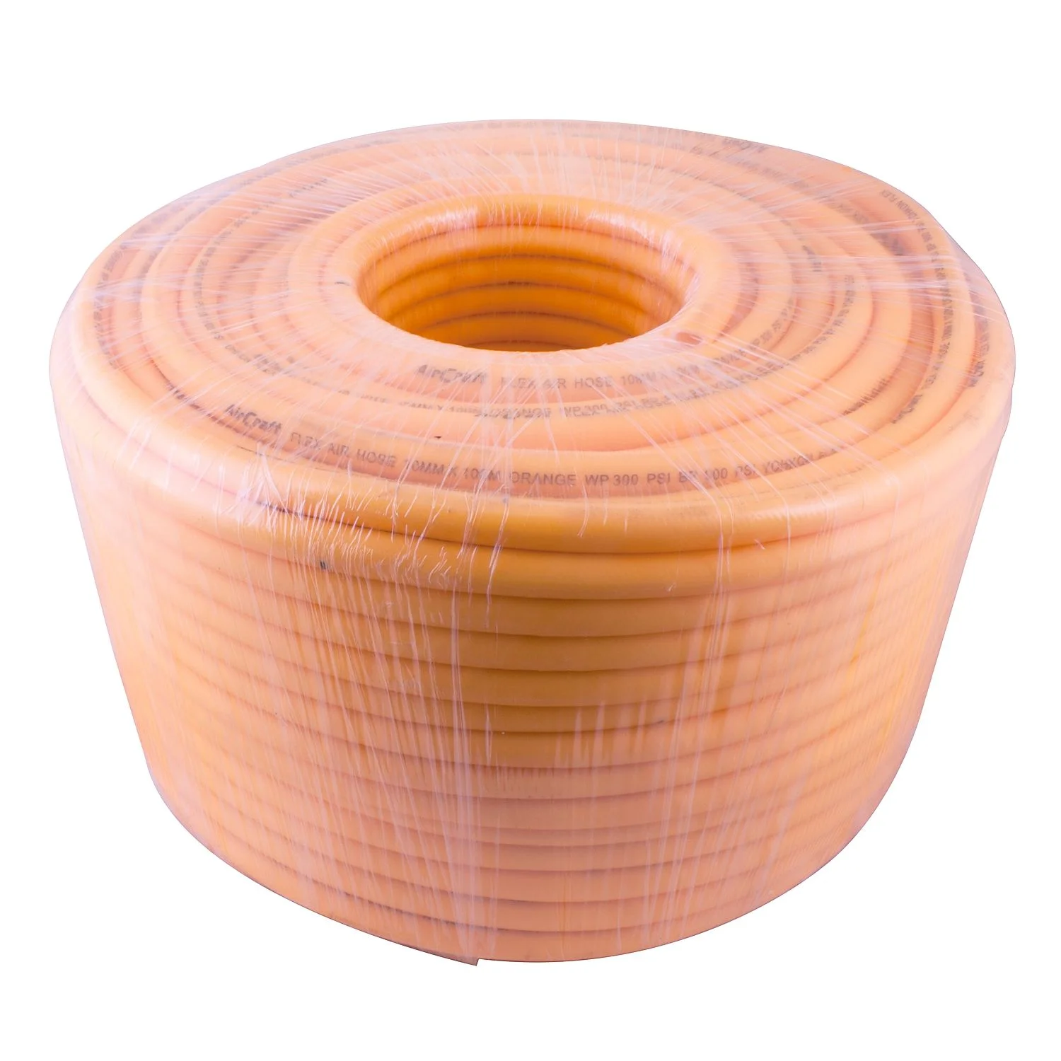 RHYF10.webp FLEX AIR HOSE 10MM X 100M ORANGE WP300 PSI BP 900 PSI YOHKON FLEX - Image 1