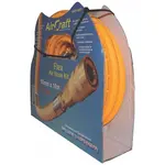 FLEX AIR HOSE KIT 10MM X 10M ORANGE W/QUICK COUPLER and CONNECTOR YOHKO - Image 2