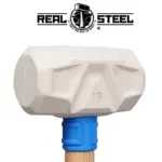 HAMMER MALLET WHITE 450G 16OZ HICK. WOOD HANDLE - Image 2