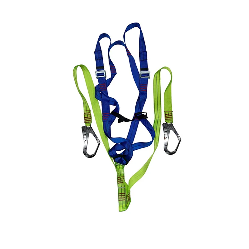 S10124.webp SAFETY HARNESS DOUBLE LANYARD & SCAFF HOOKS - Image 1