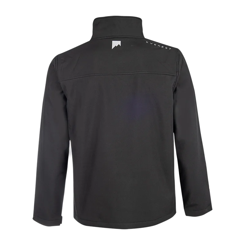 S10138.webp JACKET SOFTSHELL EVEREST BLACK SIZE SMALL PW001 - Image 1