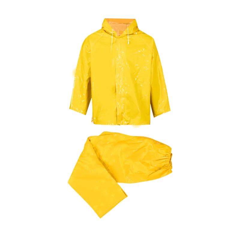 S10253.webp RAIN SUITE HYDRO PREMIUM HEAVY DUTY PVC YELLOW LRG R005 - Image 1