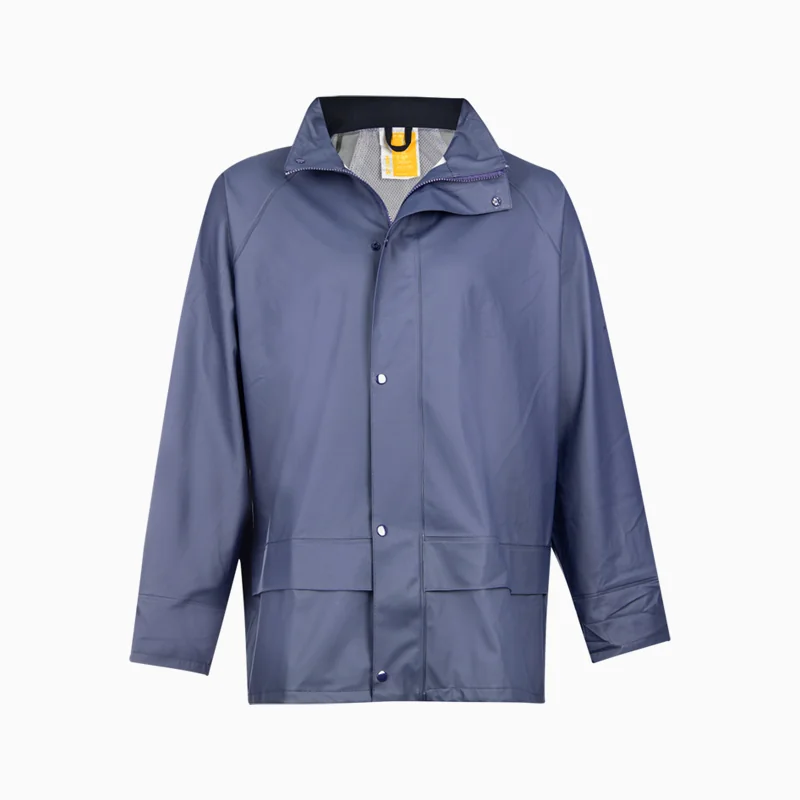 S10258.webp RAIN SUITE PU PREMIUM STORM GUARD NAVY LRG R006 - Image 1