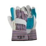GLOVES CANDY STRIPE GREEN BACK RIGGERS G010