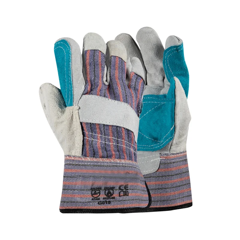 S20037.webp GLOVES CANDY STRIPE GREEN BACK RIGGERS G010 - Image 1