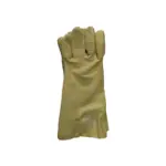 GLOVES LATEX CRINKLE YEL COMAREX FULL DIP GAUNT 35CM ELB G