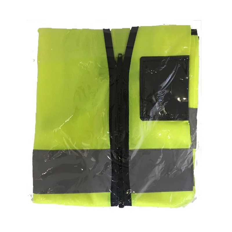 S20189.webp VEST REFLECTIVE FLU LIME SMALL ZIP/POCKET Y-S - Image 1