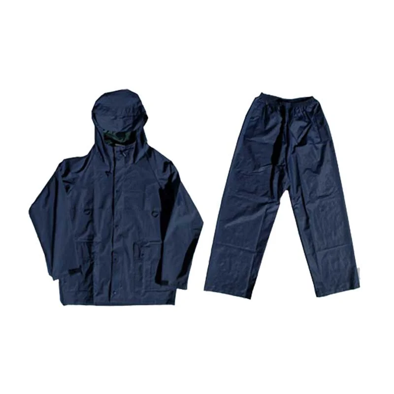 S20310.webp RAINSUIT 2PCE NAVY RUBBERISEED SIZE SMALL RN-S - Image 1