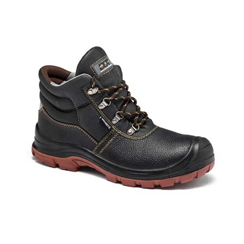 S20470.webp BOOT SAFETY GRANITE OIL/ACID ST/CAP BLACK SABS SIZE 3 - Image 1