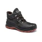 BOOT SAFETY GRANITE OIL/ACID ST/CAP BLACK SABS SIZE  4