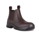 BOOT SAFETY CHEL PULLON OIL/ACID ST/CAP BROWN SABS SIZE  8
