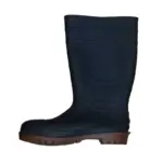 GUMBOOTS TAURUS BLK/COFFEE K/LENGTH STC/MSOLE SIZE  6 DISC