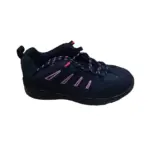 BOOT SAFETY LADIES LILLY TAKKIE ST/CAP BLK/PNK SIZE 3