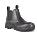 BOOT SAFETY  CHELSEA PULLON OIL/ACID ST/CAP BLACK SIZE  7