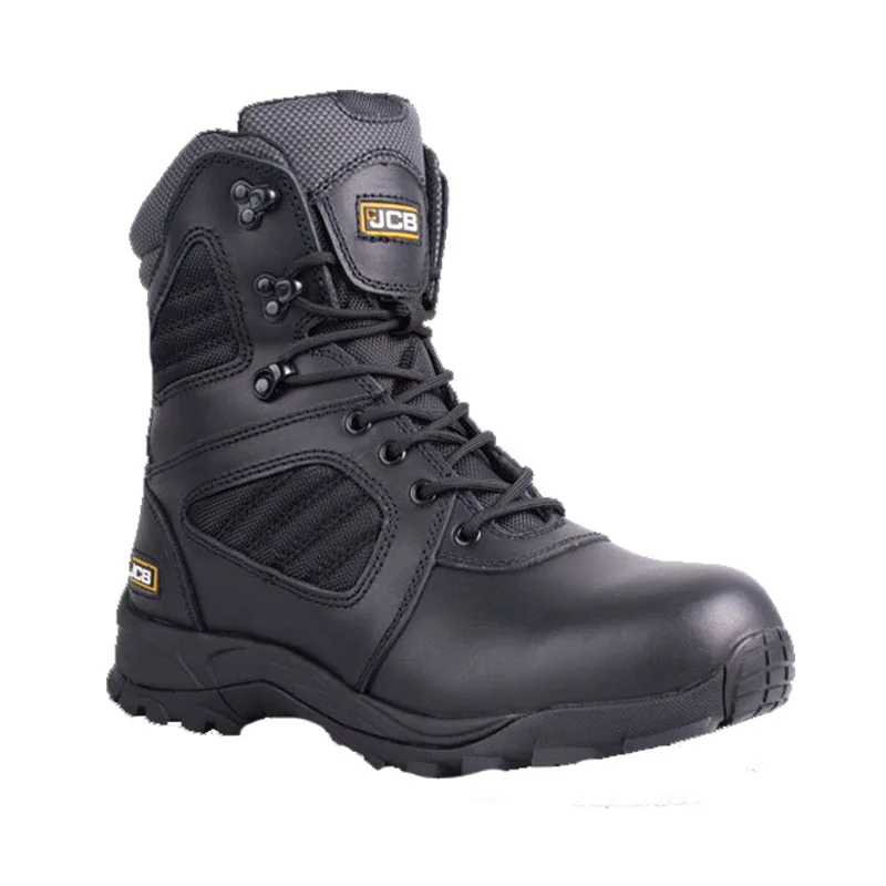 S21018.webp BOOT SAFETY JCB SWAT BLACK SOFT TOE SIZE 5 JCB8812 - Image 1