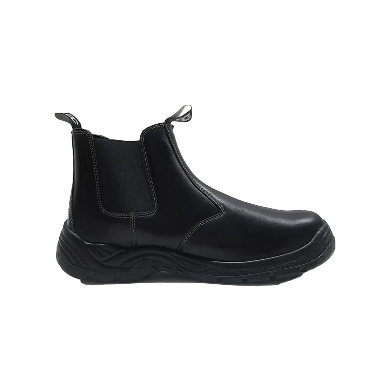 S21134.webp BOOT SAFETY CHELSEA CONTRACTORS ST/CAP BLACK SIZE 7 - Image 1