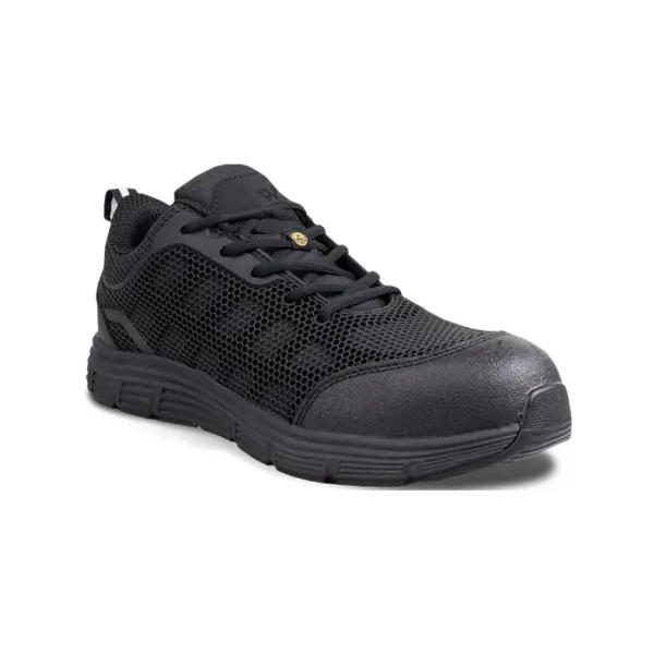 SHOE SAFETY WRIGHT JOGGER TAKKI BLK/BLK ST/CAP SIZE  6 WS118