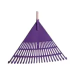 RAKE LEAF PLASTIC ENZO LARGE (PURPLE)