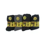 SOCKS WINTER BOOT LENGTH ASST COLOURS PACK 12 PAIRS