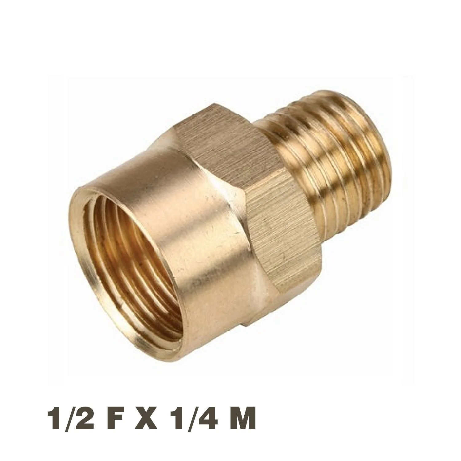 SB1223.webp REDUCER BRASS 1/4X1/2 M/F - Image 1