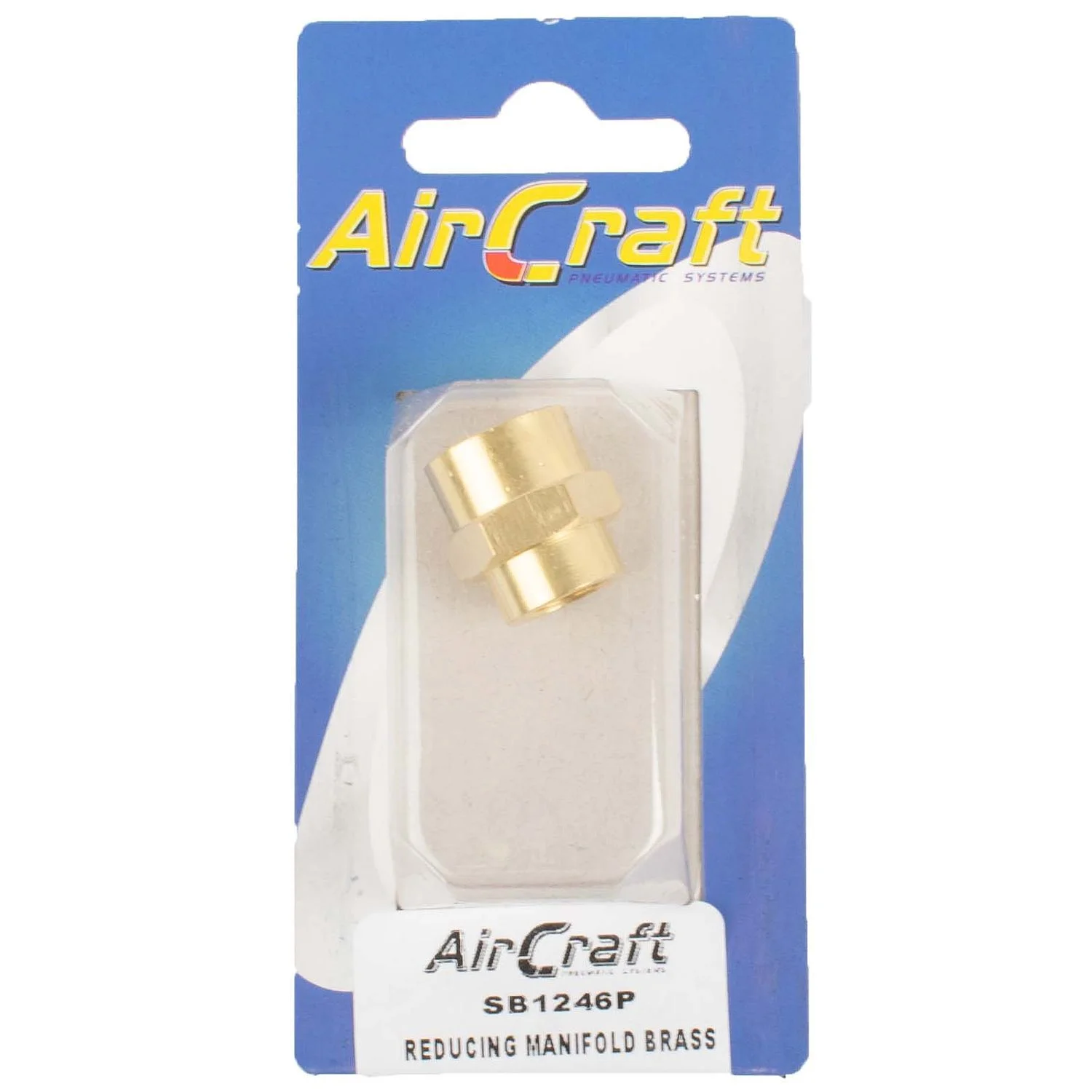 SB1246P.webp REDUCING MANIFOLD BRASS 1/8X1/4 F/F 1PC PACK - Image 1
